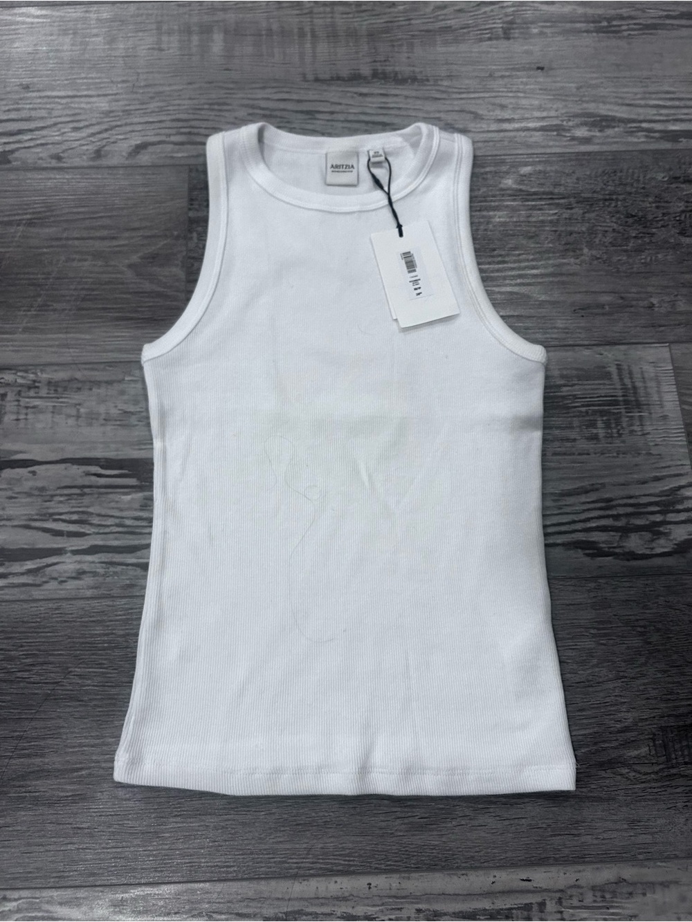 Aritzia Boombox Tank in White, Size XS